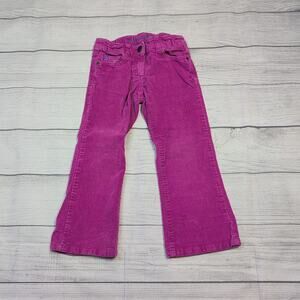4 Mini Boden Pink Corduroy Pants